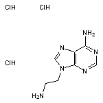 9-(2-aminoethyl)-9H-purin-6-amine trihydrochloride