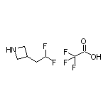 3-(2,2-Difluoroethyl)azetidine 2,2,2-Trifluoroacetate