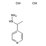 4-(1-hydrazinylethyl)pyridine dihydrochloride