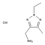 (2-Ethyl-5-methyl-2H-1,2,3-triazol-4-yl)methanamine Hydrochloride