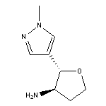 rac-(2R,3S)-2-(1-methyl-1H-pyrazol-4-yl)oxolan-3-amine