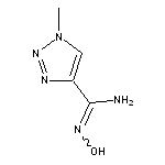 N’-hydroxy-1-methyl-1H-1,2,3-triazole-4-carboximidamide