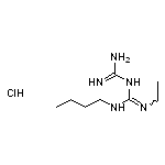 N-butyl-1-carbamimidamido-N’-ethylmethanimidamide hydrochloride