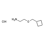 2-(Cyclobutylmethoxy)ethanamine Hydrochloride