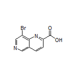 8-Bromo-1,6-naphthyridine-2-carboxylic Acid