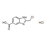 2-(Chloromethyl)-1H-benzo[d]imidazole-5-carboxylic Acid Hydrochloride