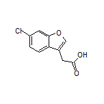 2-(6-Chloro-3-benzofuryl)acetic Acid