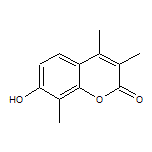 7-Hydroxy-3,4,8-trimethylcoumarin