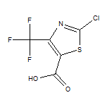 2-Chloro-4-(trifluoromethyl)thiazole-5-carboxylic Acid