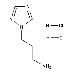 3-(1H-1,2,4-Triazol-1-yl)-1-propanamine Dihydrochloride