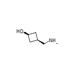 cis-3-[(Methylamino)methyl]cyclobutanol