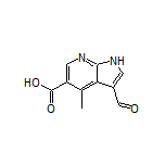 3-Formyl-4-methyl-7-azaindole-5-carboxylic acid