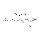 1-(3-Methoxypropyl)-6-oxo-1,6-dihydropyridazine-3-carboxylic Acid