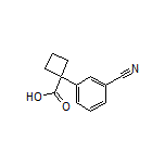 1-(3-Cyanophenyl)cyclobutanecarboxylic Acid