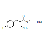 3-Amino-2-(4-fluorobenzyl)-N,N-dimethylpropanamide Hydrochloride