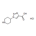 1-(4-Piperidyl)-1H-1,2,3-triazole-4-carboxylic Acid Hydrochloride