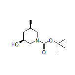 (3S,5R)-1-Boc-3-hydroxy-5-methylpiperidine