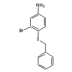 4-(benzylsulfanyl)-3-bromoaniline