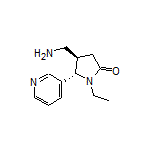 (4R,5S)-4-(Aminomethyl)-1-ethyl-5-(3-pyridyl)-2-pyrrolidinone