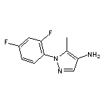 1-(2,4-difluorophenyl)-5-methyl-1H-pyrazol-4-amine