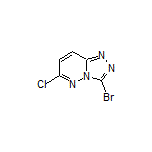 3-Bromo-6-chloro-[1,2,4]triazolo[4,3-b]pyridazine