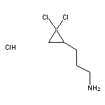 3-(2,2-dichlorocyclopropyl)propan-1-amine hydrochloride