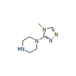 1-(4-Methyl-4H-1,2,4-triazol-3-yl)piperazine