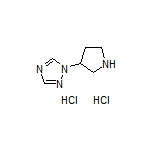 1-(Pyrrolidin-3-yl)-1H-1,2,4-triazole Dihydrochloride