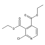 3,4-diethyl 2-chloropyridine-3,4-dicarboxylate