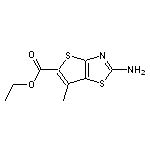 ethyl 2-amino-6-methylthieno[2,3-d][1,3]thiazole-5-carboxylate