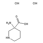 3-aminopiperidine-3-carboxylic acid dihydrochloride