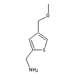 [4-(Methoxymethyl)thiophen-2-yl]methanamine