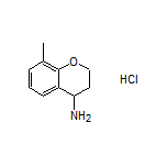 8-Methyl-3,4-dihydro-2H-1-benzopyran-4-amine Hydrochloride