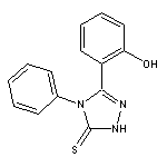 3-(2-hydroxyphenyl)-4-phenyl-4,5-dihydro-1H-1,2,4-triazole-5-thione