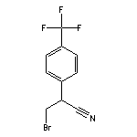 3-bromo-2-[4-(trifluoromethyl)phenyl]propanenitrile