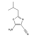5-Amino-2-isobutyloxazole-4-carbonitrile
