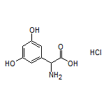 2-Amino-2-(3,5-dihydroxyphenyl)acetic Acid Hydrochloride