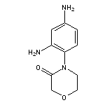 4-(2,4-diaminophenyl)morpholin-3-one