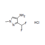 3-(Difluoromethyl)-1-methyl-1H-pyrazol-4-amine Hydrochloride