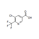 5-Chloro-6-(trifluoromethyl)nicotinic Acid