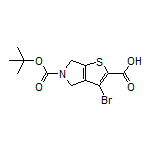 3-Bromo-5-Boc-5,6-dihydro-4H-thieno[2,3-c]pyrrole-2-carboxylic Acid