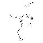 (4-bromo-3-methoxy-1,2-thiazol-5-yl)methanol