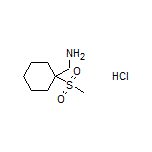 [1-(Methylsulfonyl)cyclohexyl]methanamine Hydrochloride