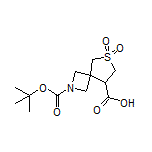 2-Boc-6-thia-2-azaspiro[3.4]octane-8-carboxylic Acid 6,6-Dioxide