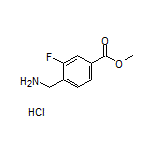 Methyl 4-(Aminomethyl)-3-fluorobenzoate Hydrochloride