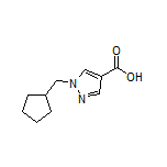 1-(Cyclopentylmethyl)-1H-pyrazole-4-carboxylic Acid