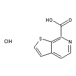 thieno[2,3-c]pyridine-7-carboxylic acid hydrochloride