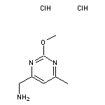 (2-methoxy-6-methylpyrimidin-4-yl)methanamine dihydrochloride