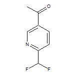 1-[6-(Difluoromethyl)pyridin-3-yl]ethanone