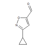 3-Cyclopropylisoxazole-5-carbaldehyde